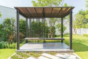 aluminium pergola